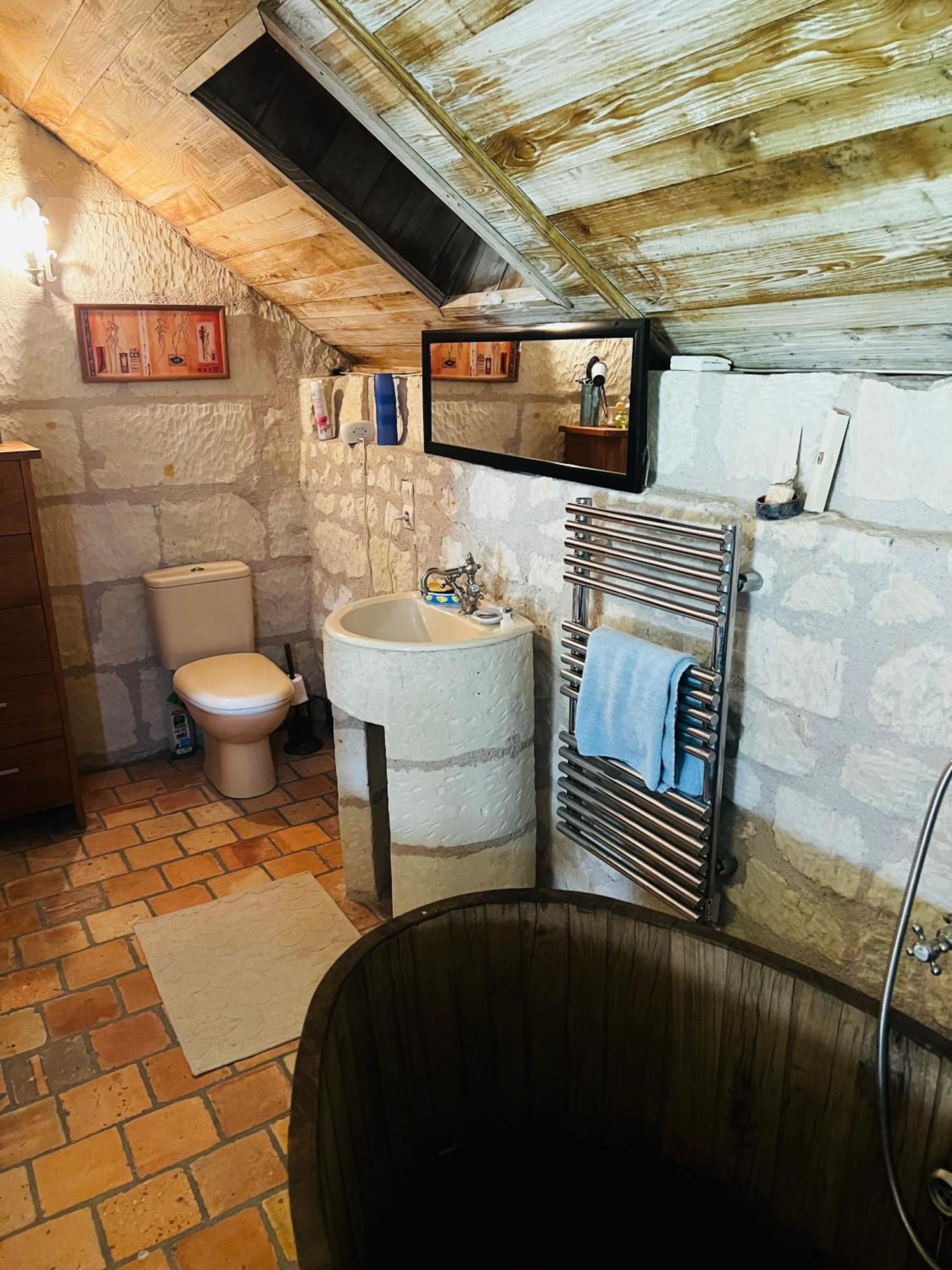 Chateau De La Thibaudiere - Chambre Du Tonneau Allonnes  ภายนอก รูปภาพ