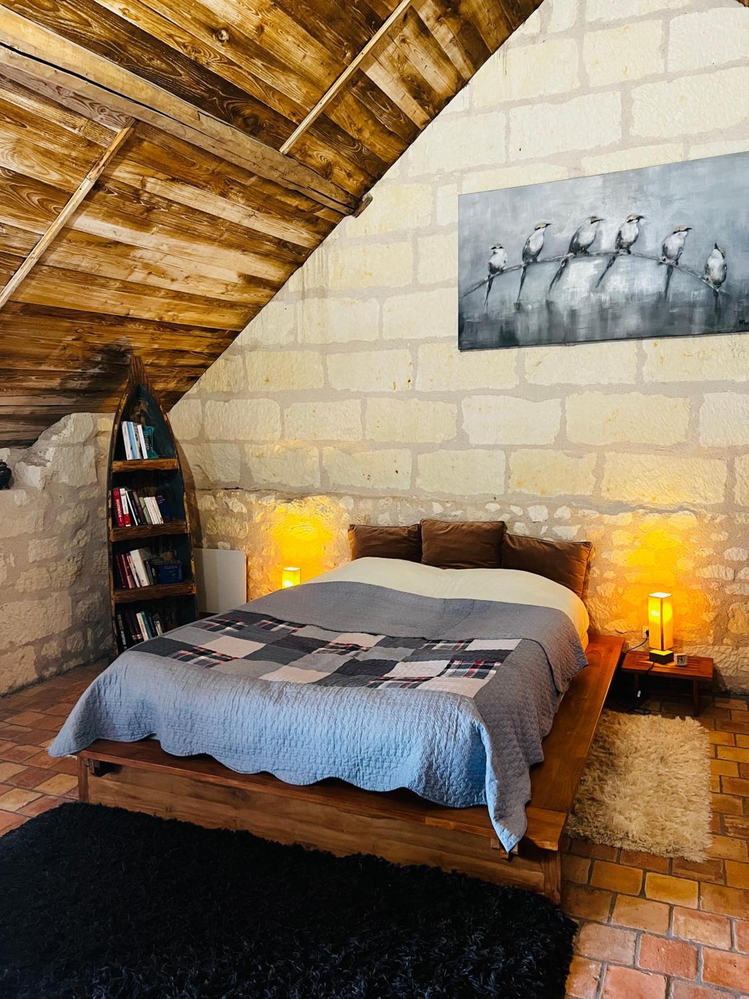 Chateau De La Thibaudiere - Chambre Du Tonneau Allonnes  ภายนอก รูปภาพ
